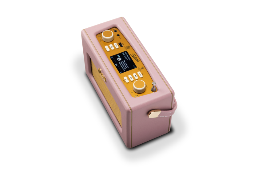 Roberts Revival iStream 3L. Lyserød