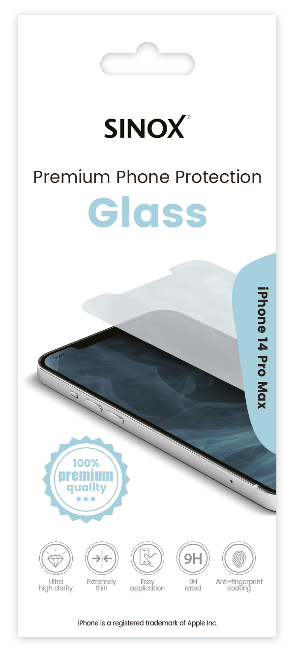 Sinox Protection Glass iPhone 14 Pro Max®