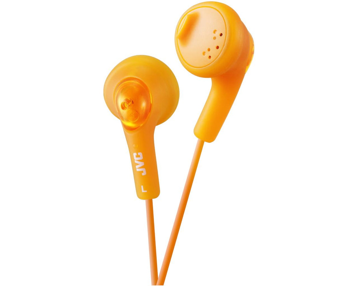 JVC Gumy in-ear høretelefoner. Orange
