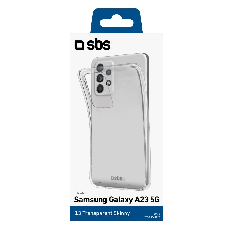 SBS Skinny cover til Samsung Galaxy A23 5G®. Gennemsigtig