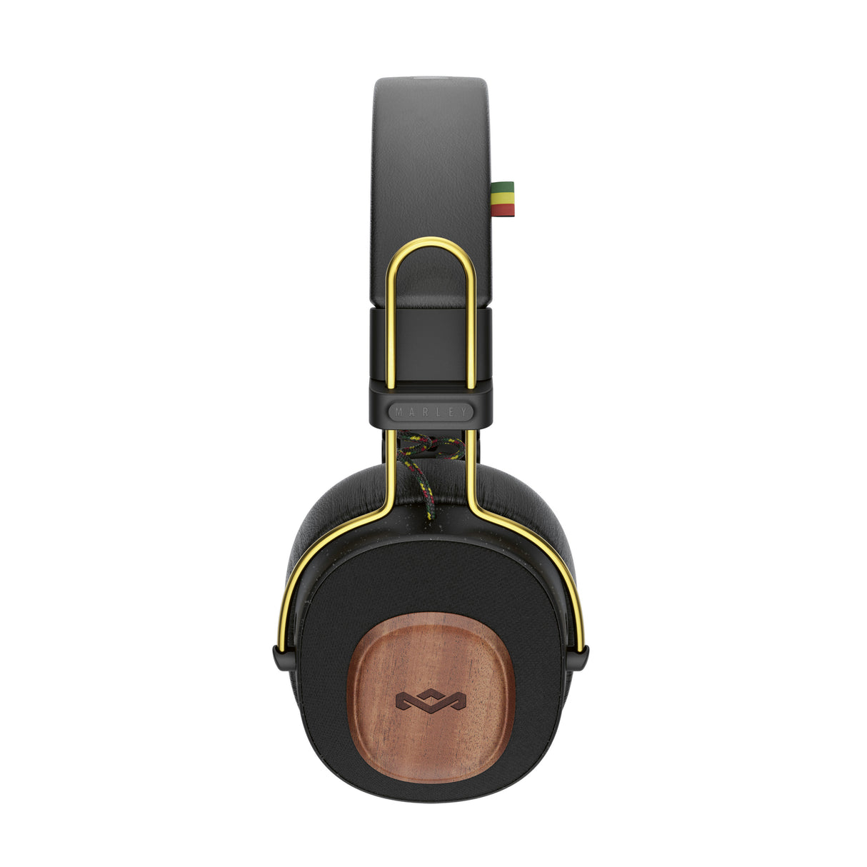 Marley Positive Vibration Riddim-hovedtelefoner. Rasta