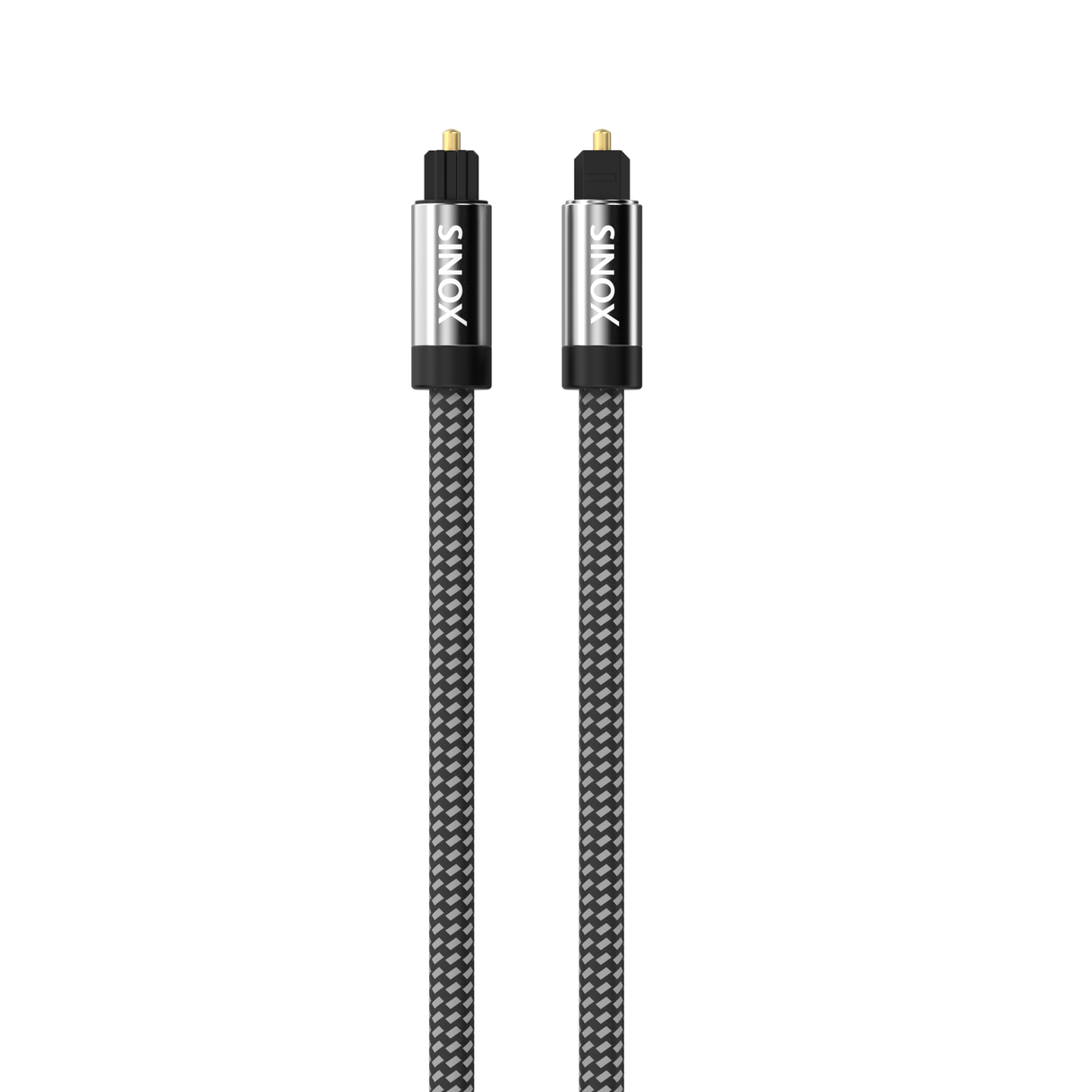 Sinox PRO X optisk digitalt kabel. 1,5m. Sort