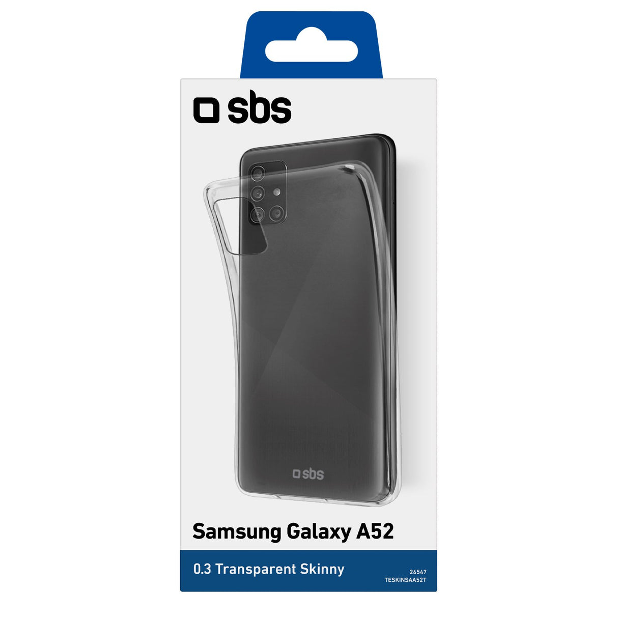 SBS Skinny cover til Samsung Galaxy A52/A52s®. Gennemsigtig
