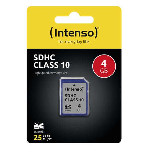 Intenso 4GB SDHC Klasse 10