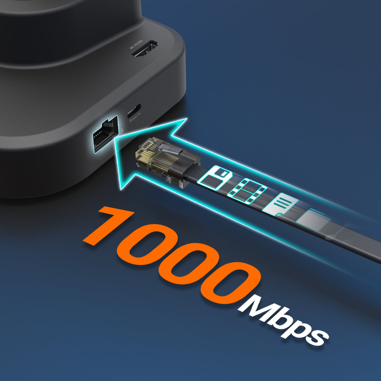 j5create Dual-Monitor Mount with Docking Station