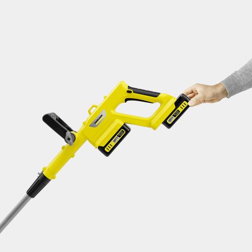Karcher LTR 3-18 DUAL BATTERY SET 30 cm Black, Stainless steel, Yellow