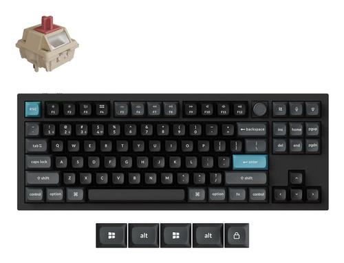 Keychron Q3 Ultra 8K tastatur Universel Bluetooth QWERTY Sort