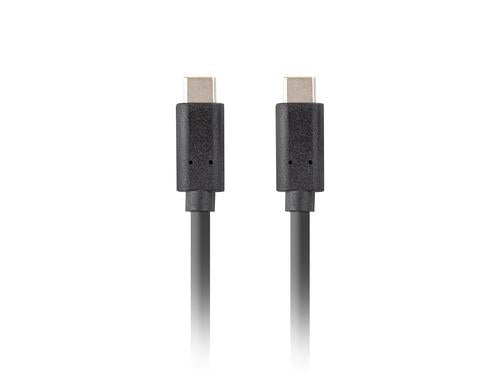 Lanberg CA-CMCM-32CU-0010-BK USB-kabel USB 3.2 Gen 2 (3.1 Gen 2) 1 m USB C Sort