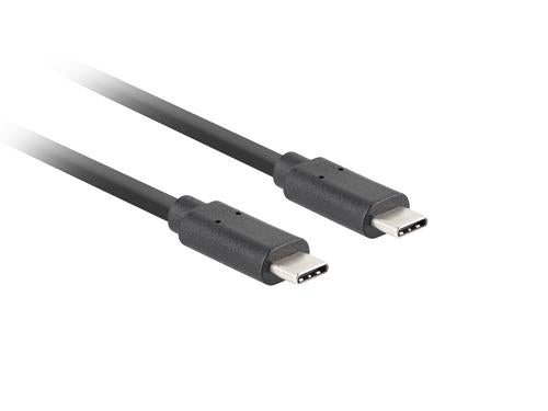 Lanberg CA-CMCM-32CU-0010-BK USB-kabel USB 3.2 Gen 2 (3.1 Gen 2) 1 m USB C Sort