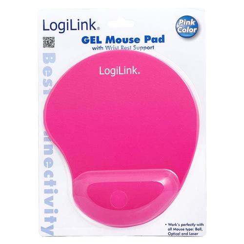 LogiLink ID0027P mouse pad Pink