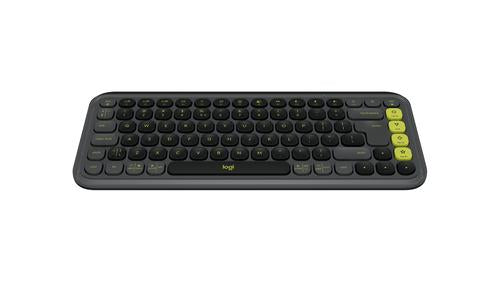Logitech POP Icon Keys keyboard Universal Bluetooth QWERTY US International Graphite