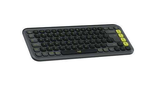 Logitech POP Icon Keys keyboard Universal Bluetooth QWERTY US International Graphite