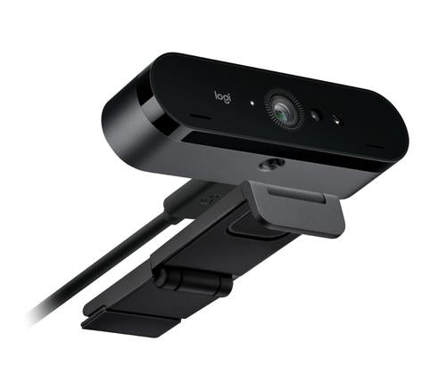 Logitech BRIO 4096 x 2160 Webcam Fortrådet