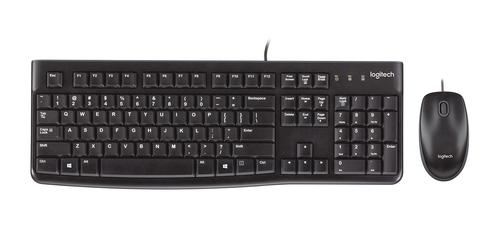 LOGI MK120 corded Desktop black USB (US)