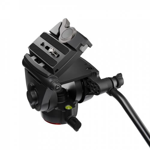 Manfrotto 500X Fluid Head stativhoved Sort Aluminium, Technopolymer 1/4, 3/8" Væske
