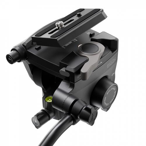 Manfrotto 500X Fluid Head stativhoved Sort Aluminium, Technopolymer 1/4, 3/8" Væske