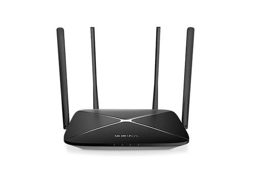Mercusys AC12G trådløs router Gigabit Ethernet Dual-band (2,4 GHz / 5 GHz) Sort