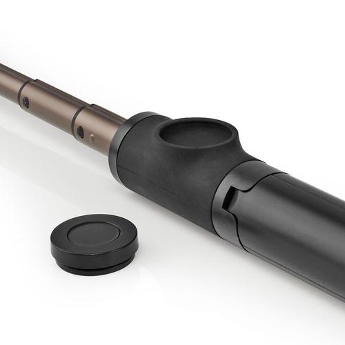 Nedis SEST250BK selfie stick Universal Black, Stainless steel
