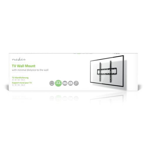 Nedis TVWM1031BK tv-beslag 139,7 cm (55") Sort