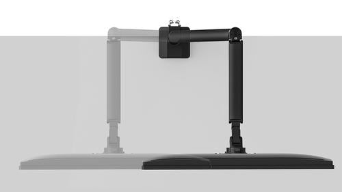 Neomounts DS70-250BL1 skærmbeslag og -stativer 88,9 cm (35") Skrivebord Sort