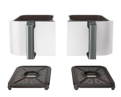 Ninja AF400EU Double 9.5 L Stand-alone 2470 W Hot air fryer White