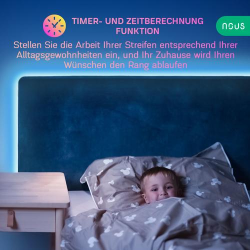 Nous 5907772033739 smart lighting Smart strip light Wi-Fi