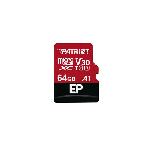 Patriot Memory PEF64GEP31MCX memory card 64 GB MicroSDXC Class 10