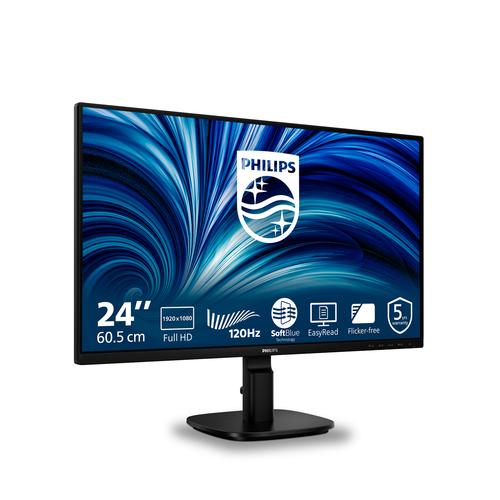 Philips 2000 series 24B2N2200/00 computer monitor 60.5 cm (23.8") 1920 x 1080 pixels Full HD LCD Black