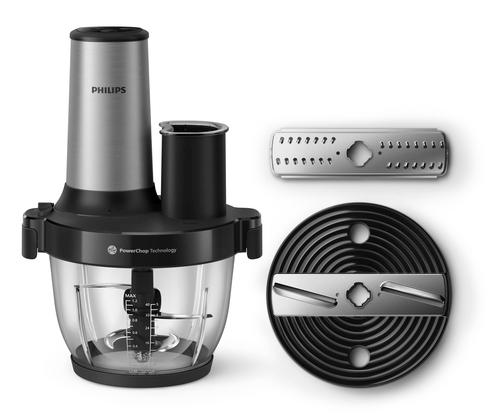 Philips 5000 series HR1504/00 elektrisk madhakker 2 L 650 W Sort, Rustfrit stål
