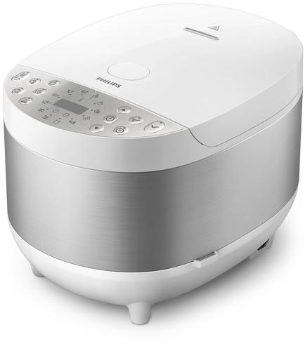 Philips HD4713/40 trykkoger 5 L Hvid, Rustfrit stål 1067 W