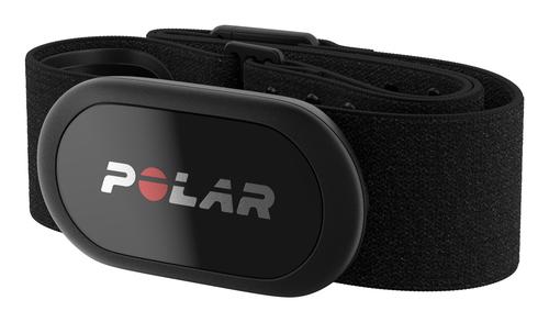 Polar H10 Heart Rate Sensor - Black - ANT+ & Bluetooth, ECG/EKG Accuracy, HRV Tracking, Waterproof, Machine-Washable Strap, Comfortable Fit, Replaceable Battery, Sports & Gym Compatible