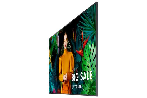 Samsung QH55C Digital fladpaneldisplay 139,7 cm (55") LCD Wi-Fi 700 cd/m² 4K Ultra HD Sort Indbygget processer Tizen 24/7