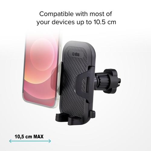 SBS TEHWSUPSCREW holder Passive holder Mobile phone/Smartphone Black