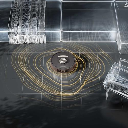 Shark RV2800YEEU robot vacuum Black, Silver