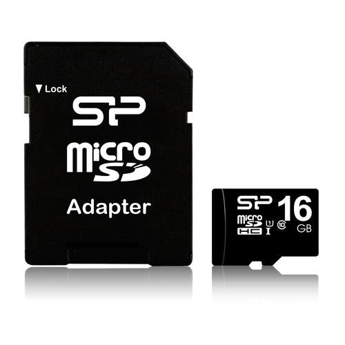 Silicon Power SP016GBSTH010V10SP hukommelseskort 16 GB MicroSDHC UHS-I Klasse 10