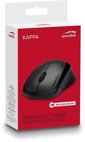 SPEEDLINK KAPPA mouse Office Right-hand RF Wireless Optical 1600 DPI