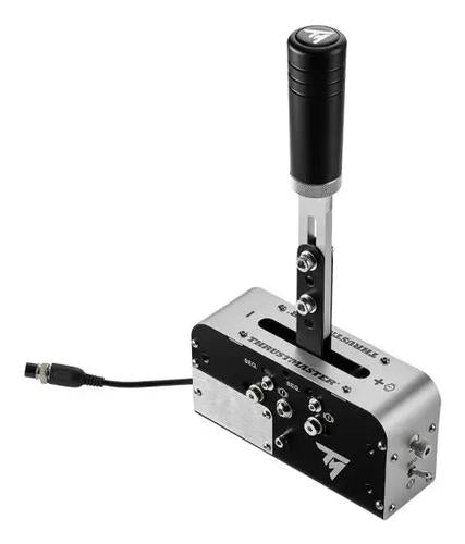 Thrustmaster TSS Handbrake Sort, Sølv USB Håndbremse Analog/digital PC, PlayStation 4, PlayStation 5, Xbox One, Xbox One S, Xbox One X, Xbox Series S, Xbox Series X