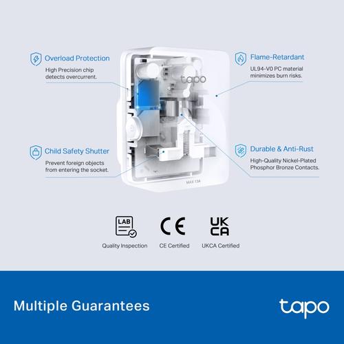 TP-Link Tapo P110M smart stik 2990 W Hvid