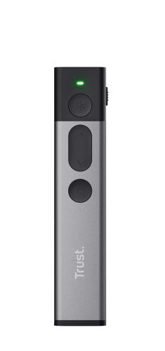 Trust Kazun wireless presenter RF Aluminium, Black