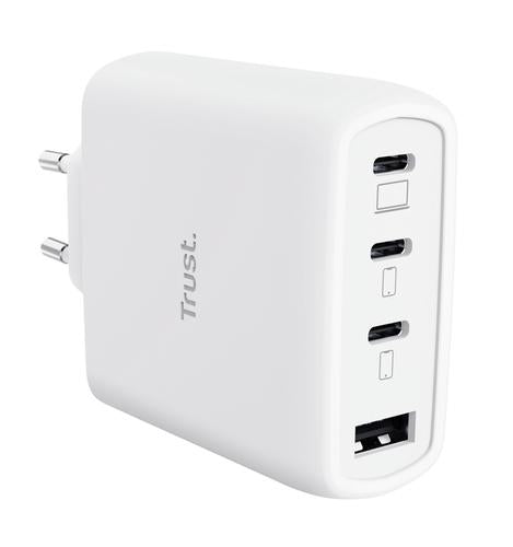 Trust Maxo 65W Universal White AC Fast charging Indoor