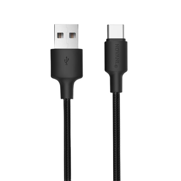 NOVANL SpeedCharge USB A til USB-C kabel 12W (0,5M) sort