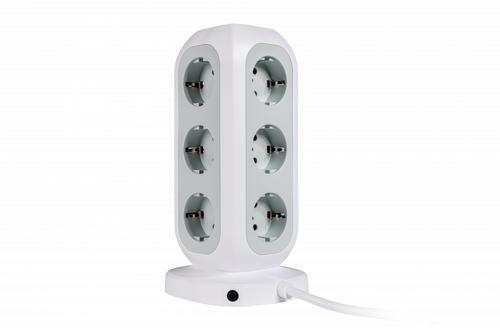 Verbatim 49547 power extension 11 AC outlet(s) Indoor White
