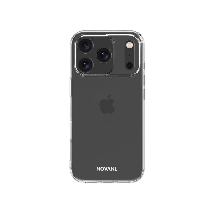 NOVANL Gennemsigtigt TPU-cover kompatibelt med iPhone 17 Pro