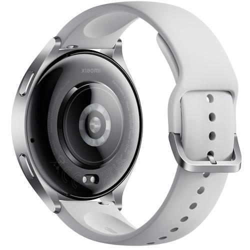 Xiaomi Watch 2 3.63 cm (1.43") AMOLED 46 mm Digital 466 x 466 pixels Touchscreen Silver Wi-Fi GPS (satellite)