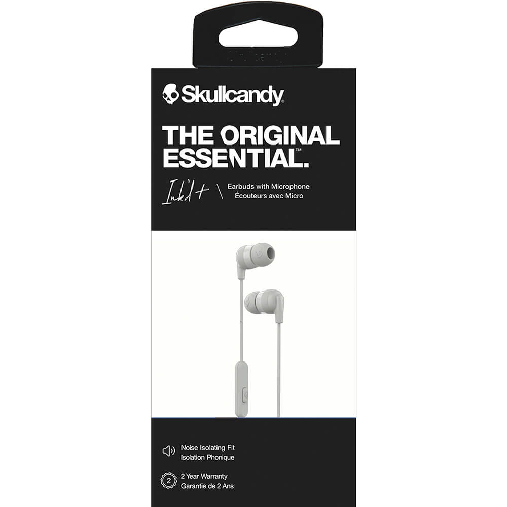 SKULLCANDY Hovedtelefon In-Ear INKD+ Mic1 Hvid