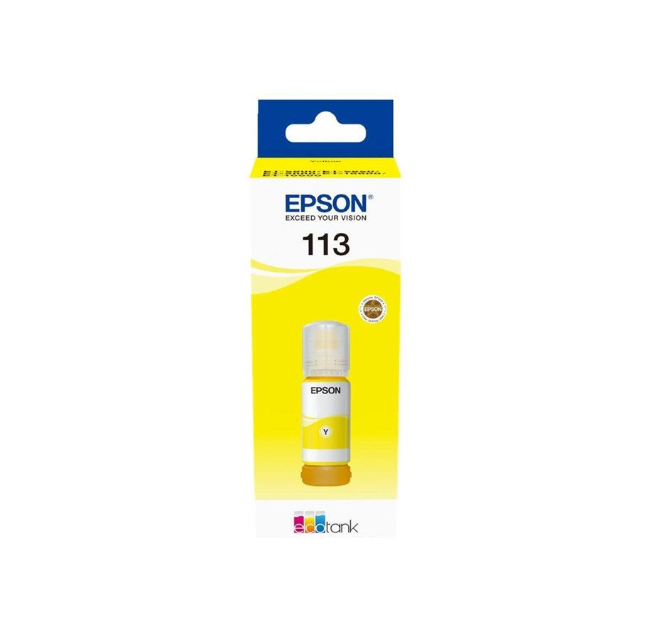 Epson EcoTank 113 - Blækrefill Gul
