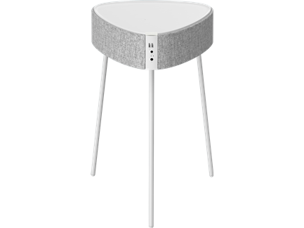 Sinox Bluetooth højttaler og bord i hvid SXBT1100