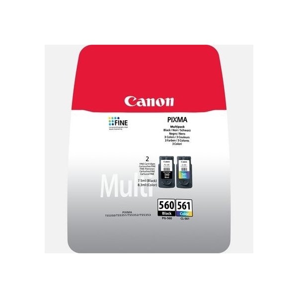 Canon Pixma 560 - Multipakke - Sort & Farve
