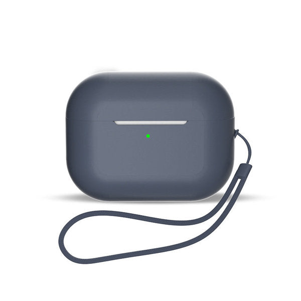 Silikone etui til AirPods 1 / AirPods 2 + håndledsrem - blå