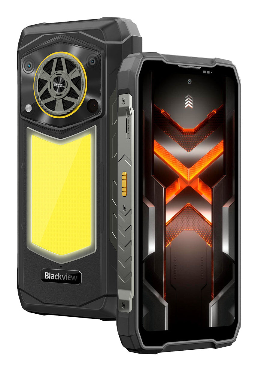 Blackview ROCK 5 17,2 cm (6.78") Hybrid Dual SIM Android 16.0 4G USB Type-C 6 GB 256 GB 20000 mAh Sort
